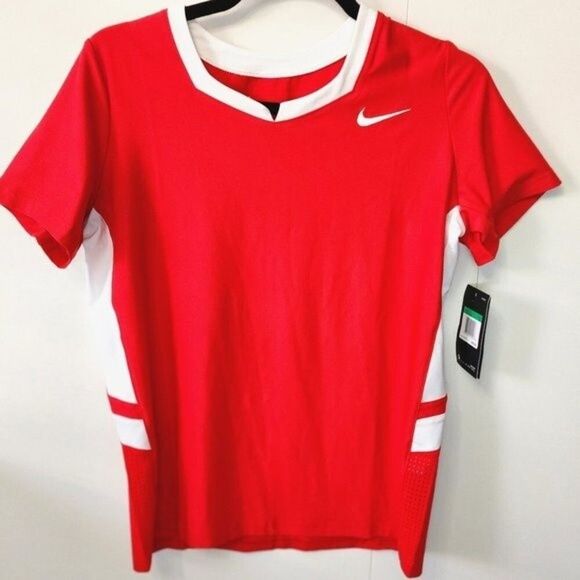 NEW! GIRLS NIKE DRI-FIT TOP SIZE XL - Picture 1 of 11